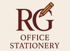 RG Office Stationery logo - Office & School Supplies in Thrissur